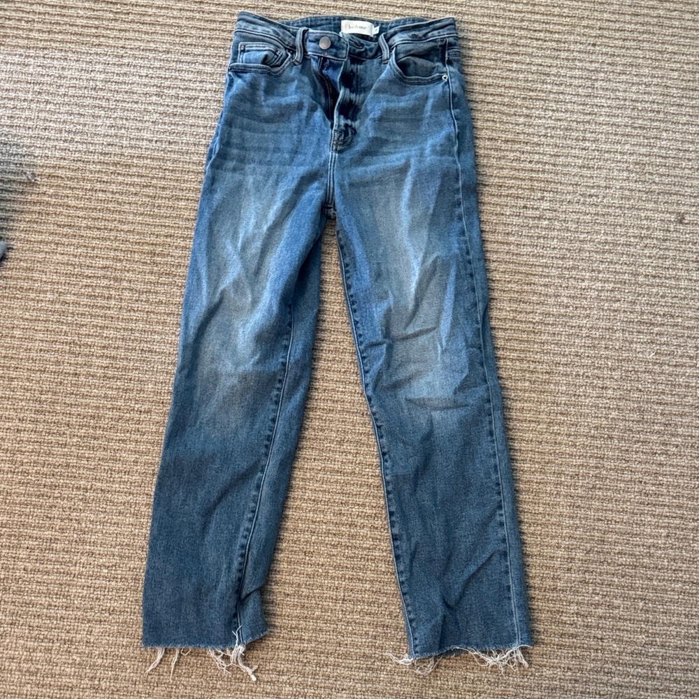 Bohme Blue Straight Leg Jeans